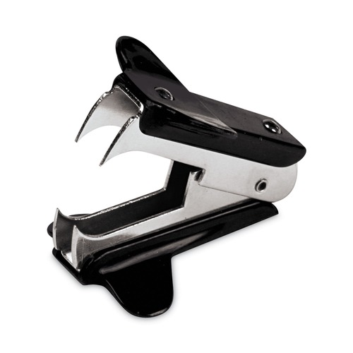 Staple Removers | Universal UNV00700 Jaw Style Staple Remover - Black image number 0