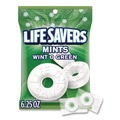 Snacks | LifeSavers NFG885041 6.25 oz. Bag Individually Wrapped Hard Candy Mints - Wint-O-Green image number 0