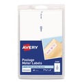 Labels | Avery 05289 1.78 in. x 6 in. Postage Meter Labels for Personal Post Office - White (2/Sheet, 30 Sheets/Pack) image number 0