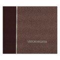 Notebooks & Pads | National 57803 9.78 in. x 8.5 in. Sheets Hardcover Visitor Register Book - Burgundy Cover image number 0