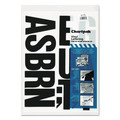 Arts & Crafts Supplies | Chartpak 01175 4 in. H Self Adhesive Press-On Vinyl Uppercase Letters - Black (58/Pack) image number 0