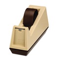 Back to School Sale | Scotch C25 3 in. Core Heavy-Duty Weighted Desktop Plastic Tape Dispenser - Putty/Brown image number 1