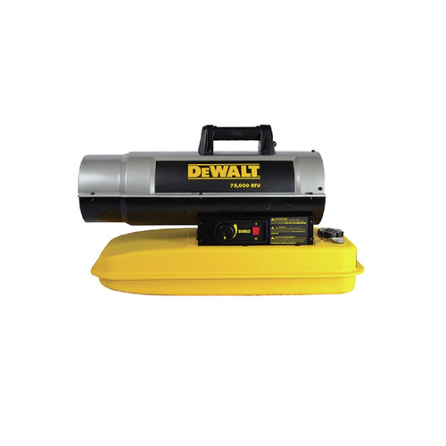 Heaters | Dewalt DXH75KT 75,000 BTU Forced Air Kerosene Construction Heater image number 0
