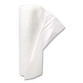 Just Launched | Inteplast Group WSL4046XHW 45 gal. 0.8 mil 40 in. x 46 in. Low-Density Commercial Can Liners - White (25 Bags/Roll, 4 Rolls/Carton) image number 3