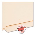 File Folders | Smead 67370 1 x 1.25 Numerical End Tab File Folder 0 Labels - White (1-Roll) image number 2