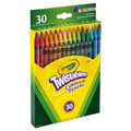 Pencils | Crayola 687409 2 millimeter 2B Twistables Colored Pencils - Assorted Lead and Barrel Colors (30/Pack) image number 3