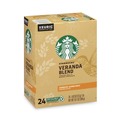Coffee | Starbucks 12434950 Coffee K-Cups Pack - Veranda Blend (24/Box) image number 0