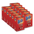 Sponges & Scrubbers | Brillo 23310 2.5 in. x 3 in. Steel Wool Soap Pads - Gray/Pink (12/Carton) image number 0