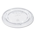  | Dart 626TS PETE Flat Straw-Slot Lids for 16 - 24 oz. Cold Cups (1000/Carton) image number 2
