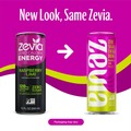 Beverages & Drink Mixes | Zevia 01952-12 12 oz Can Raspberry Lime Zero Sugar Naturally Sweetened Energy Drink (12/Carton) image number 1
