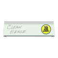 White Boards | Quartet GDP186 18 in. x 6 in. Glass Dry Erase Desktop Computer Pad - White Surface image number 3