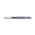 Permanent Markers | Pentel 100W-S Fine Bullet Tip Permanent Marker - White image number 1