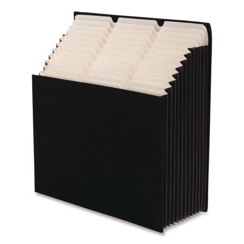 Dividers & Tabs | Smead 70227 Stadium File 10.5-in Expansion 12 Sections 1/3-Cut Tabs Letter Size Charcoal image number 0