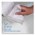 Toilet Paper | Scott 47305 2-Ply Septic Safe Pro Small Core High Capacity/SRB Bath Tissue - White (36/Carton) image number 4