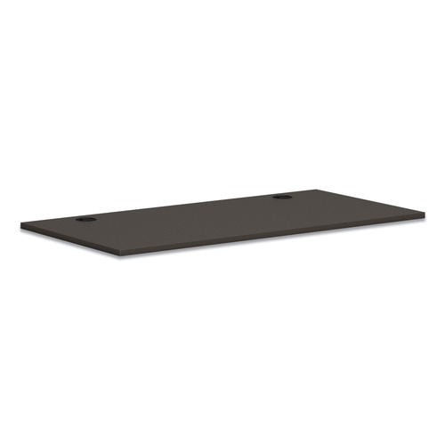 Office Electronics & Batteries | HON HLPLRW6030.LSL1 60 in. x 30 in. Rectangular Mod Worksurface - Slate Teak image number 0