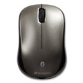 Office Electronics & Batteries | Verbatim 98590 2.4 Ghz Frequency/30 ft. Wireless Range Left/right Hand Use Bluetooth Wireless Tablet Multi-Trac Blue LED Mouse - Graphite image number 1