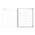 Notebooks & Pads | Blue Sky 131951 11 in. x 8.5 in. 12-Month (Jul 2025-Jun 2026) Bakah Blue Academic Year Weekly/Monthly Planner - Blue/White Cover image number 5