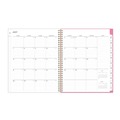 Notebooks & Pads | Blue Sky BLS128691 11 in. x 8.5 in. 12-Month (Jul 2025-Jun 2026) Roosevelt Pink Academic Weekly/Monthly Planner - Pink/Gray Cover image number 3