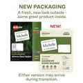Labels | Avery 45395 3.38 in. x 2.33 in. EcoFriendly Adhesive Name Badge Labels - White (50/Box) image number 3