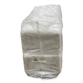 Food Trays, Containers, and Lids | GEN 16SWH 11.63 in. x 7.25 in. x 0.54 in. #16S Meat Trays - White (250/Carton) image number 3