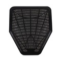 Odor Control | TOLCO 220206 20.75 in. x 18.5 in. Urinal Mat - Black (6/Carton) image number 2