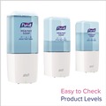 Soap Dispensers | PURELL 8330-E1 ES10 4.33 in. x 3.96 in. x 10.31 in. 1,200 mL Automatic Hand Soap Dispenser - White image number 3