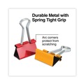 Binding Spines & Combs | Universal UNV31029 Binder Clips with Storage Tub - Medium, Assorted (24/Pack) image number 2