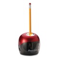 Pencil Sharpeners | Westcott 15570 3 in. x 3.25 in. iPoint Ball Battery-Powered Sharpener - Red/Black image number 3