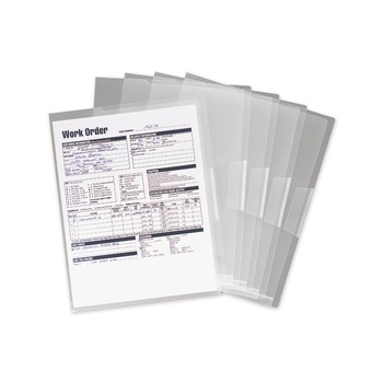 JUST LAUNCHED | Smead 85751 Poly Translucent Project Jackets - Letter, Clear (5/Pack)