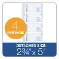 Notebooks & Pads | TOPS 74620 Second Nature 5 in. x 2.75 in. Two-Part Carbonless Phone Call Book - White image number 1