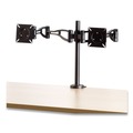 Fellowes | Fellowes Mfg Co. 8041701 Professional Series Depth Adjustable Dual Monitor Arm with 24-lb. Capacity - Black image number 1