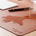 Back to School Sale | Smead 64832 31.5 in. x 15.7 in. Vegan Leather Desk Pads - Brown image number 3