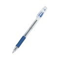 Pens | Pilot 32011 EasyTouch Medium 1 millimeter Stick Ballpoint Pen - Blue Ink/Clear/Blue Barrel (1-Dozen) image number 4