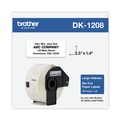 Labels | Brother DK1208 1.4 in. x 3.5 in. Die-Cut Address Labels - White (1-Roll) image number 0