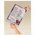 Sheet Protectors | Scotch WL854C 8.5 in. x 11 in. Removable Interlocking Fasteners Plastic Display Pocket - Clear image number 3