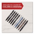 Pens | Sharpie S-Gel 2208552 Sharpie S-Gel Gel Pen Retractable Medium 0.7 mm Blue Ink Black Barrel 36/Pack image number 4