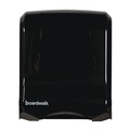 Paper & Dispensers | Boardwalk T1770BKBW 11.75 in. x 6.25 in. x 18 in. Ultrafold Multifold/C-Fold Towel Dispenser - Black Pearl image number 1