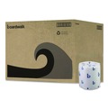 Just Launched | Boardwalk B6150 2-Ply Septic Safe 156.25 ft. Roll Length Toilet Tissue - White (96/Carton) image number 0