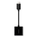 Electronic Adapters & Chargers | Belkin AV10170BT 9.8 in. HDMI to VGA Adapter with Micro-USB Power - Black image number 0