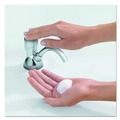 Soap Dispensers | GOJO Industries 8500-01 1,500 mL/2,300 mL 4.5 x 11.88 x 4.5 CX Counter Mount Foam Soap Dispenser - Chrome image number 3