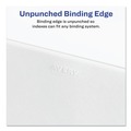 Dividers & Tabs | Avery 82202 10-Tab "4-in 11 in. x 8.5 in. Allstate Style Preprinted Legal Exhibit Side Tab Index Dividers - White (25/Pack) image number 4
