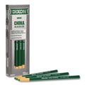 Arts & Crafts Supplies | Dixon X000740002 China Marker, Green, Dozen image number 2