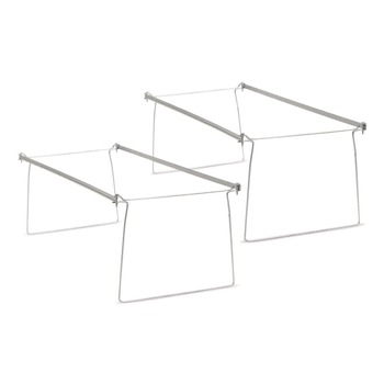OFFICE FURNITURE AND LIGHTING | Smead 64870 Steel Hanging Folder Drawer Frame 1 Section Letter Size 23-in to 27-in Long Gray 2/Pack