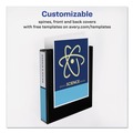 Just Launched | Avery 05725 3 Round Rings 1.5 in. Capacity 11 in. x 8.5 in. Economy View Binder - Black image number 3