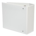 Binders | Universal UNV20994 4 in. Capacity 11 in. x 8.5 in. 3-Slant-Ring View Binder - White image number 2