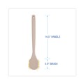Cleaning Brushes | Boardwalk BWK4320 20 in. Long Polypropylene Fill Handle Utility Brush - Tan image number 1