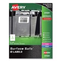 Labels | Avery 61504 Surface Safe 3 in. x 5 in. ID Labels - White (200/Box) image number 0