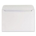 Envelopes & Mailers | Quality Park QUA37113 6 x 9 Hub Flap Gummed Closure Open-Side Booklet Envelope - White (100/Box) image number 2