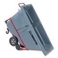 Cleaning Carts | Rubbermaid Commercial 2192466 0.5 cu yd BRUTE DURATILT Frame Tilt Truck Standard Duty 850 lb Capacity Gray image number 2