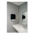 Paper Towel Holders | Boardwalk BWK29GREEN 12.31 x 9.31 x 15.94 Xtra Mechanical Hands-Free Towel Dispenser - Black (1/Carton) image number 7